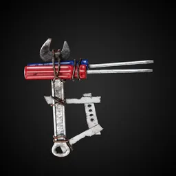 Apocalyptic Game-Ready Melee + 4K Textures | BlenderKit Series