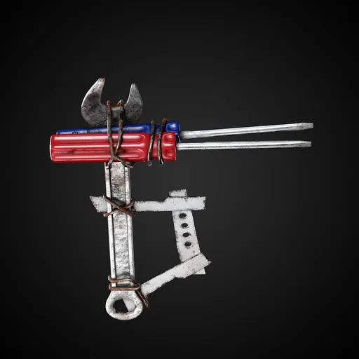 Apocalyptic Game-Ready Melee + 4K Textures | BlenderKit Series