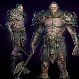 Maldark(2) Character Rigged