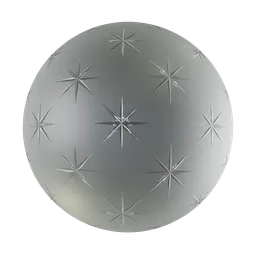 Cut glass - eight Point Star