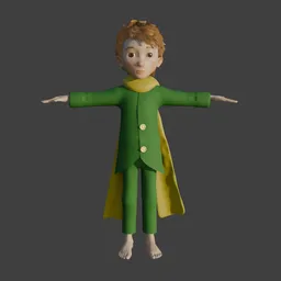 Stylized little prince