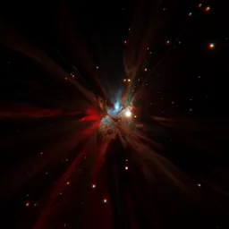 Realistic Volumetric Hyperspace Nebula