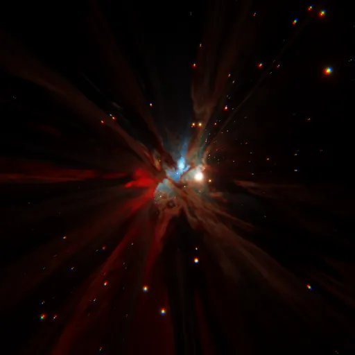 Realistic Volumetric Hyperspace Nebula