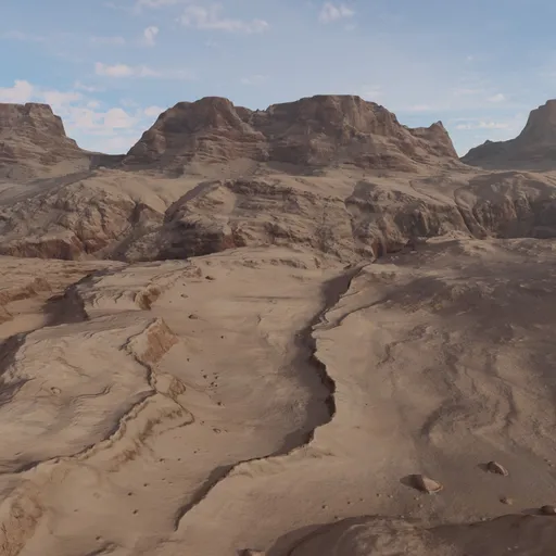 Canyon Desert Landscape Terrain