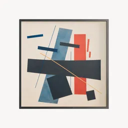 Abstract Painting Suprematism-Inspired