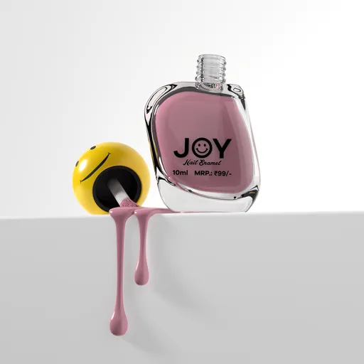 Nail enamel liquid drop animation
