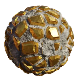 Procedural Golden Ore