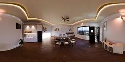 Moody Warm Dining Interior