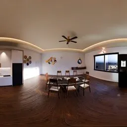 Moody Warm Dining Interior