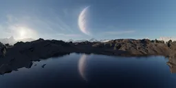 Sci-Fi Planet Landscape