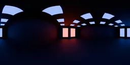 Neon dual light room