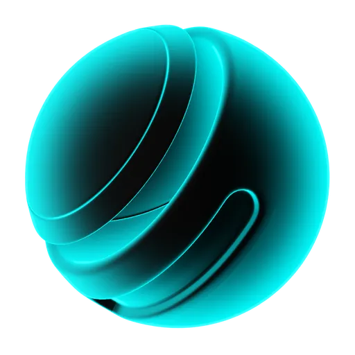 Hologram Glow Teal