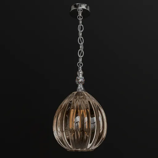 Glass Pendant Light