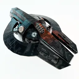 Space Fighter Spaceship