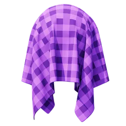 Versatile plaid PBR texture for 3D materials in Blender, perfect for fashion and upholstery designs.