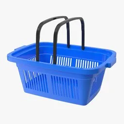 Plastic Shopping Basket
