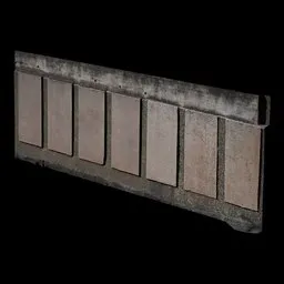 Scan Broken yellow wall