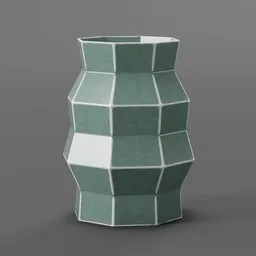 Octagon Vase