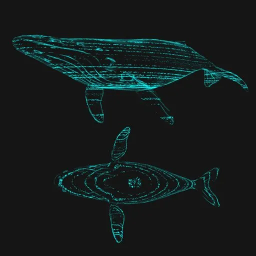 Holographic whale