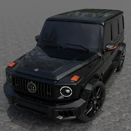 Mercedes Benz G63 2025(Rigged)