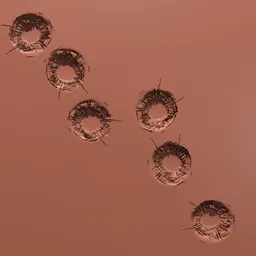 Bullet Hole Brush - 02