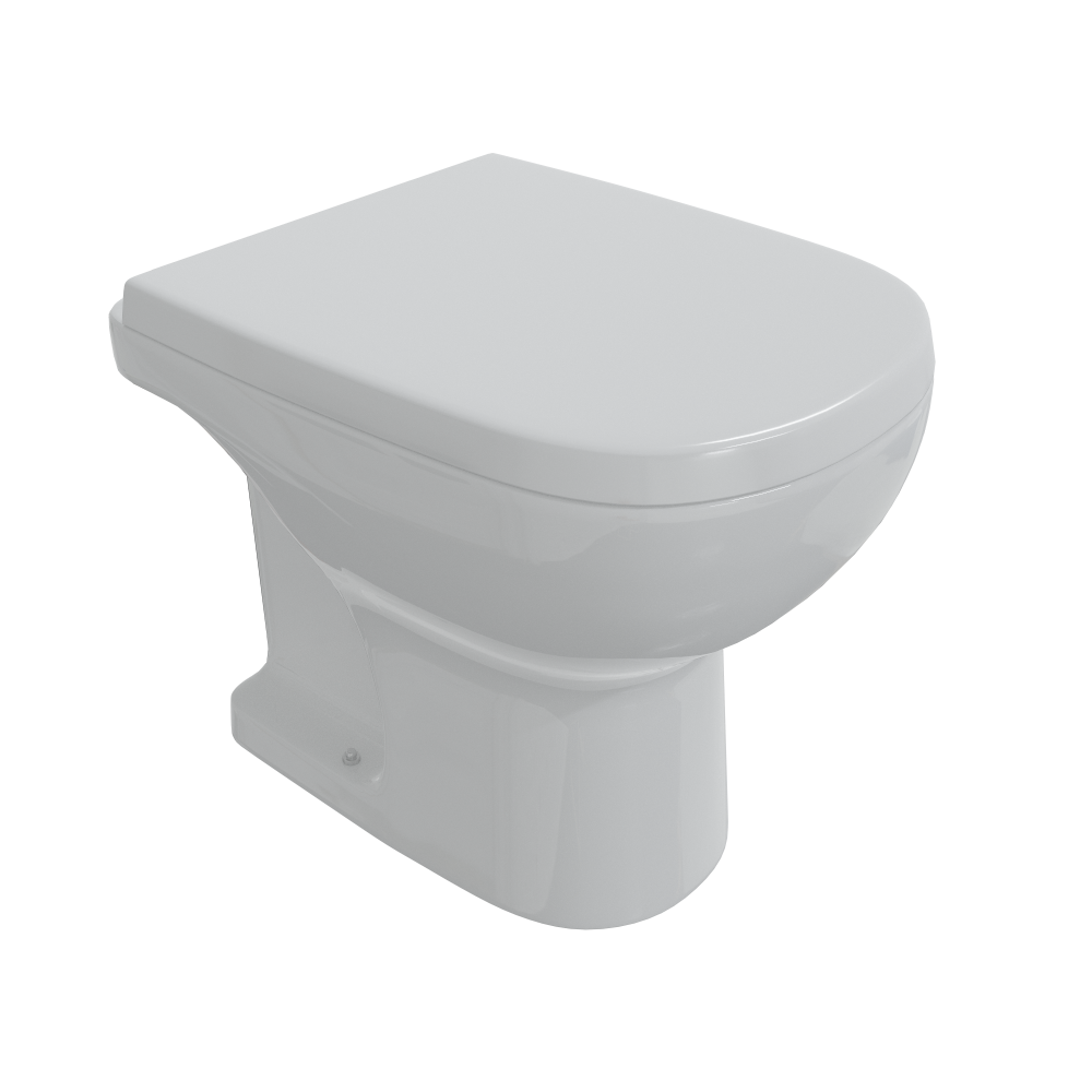 BlenderKit FREE 3D Model: Toilet In Category Interior > Bathroom ...