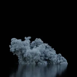 Ground Smoke Cloud Static