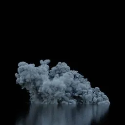 Ground Smoke Cloud Static