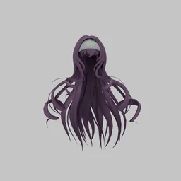 Female Ethereal Wraith Hair