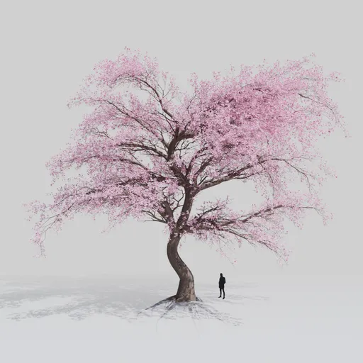 Big sakura tree