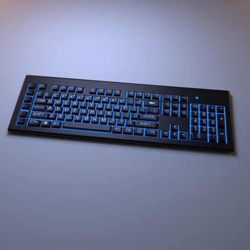 Back lit Keybord | Keyboards models | BlenderKit