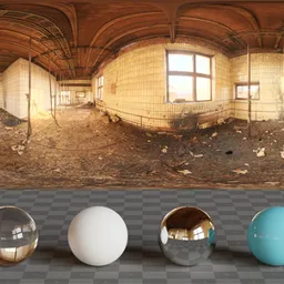 Abandoned Tiled Room