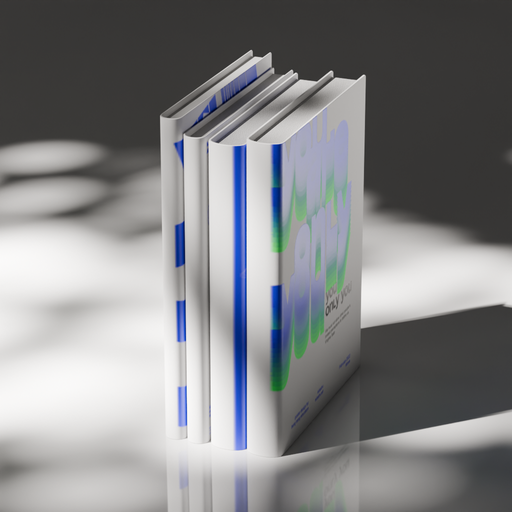 Assorted of Design Book Set | FREE Books models | BlenderKit