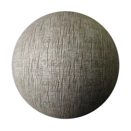 2K PBR weathered wood texture for Blender 3D, realistic aged silver wood material without displacement.