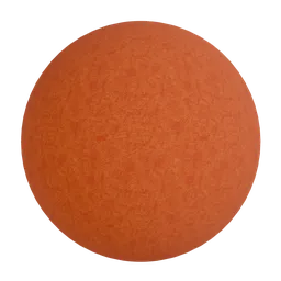 Orange textured leather