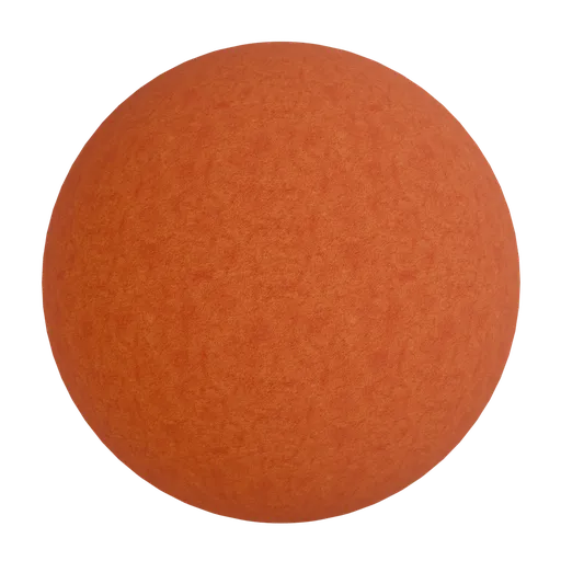 Orange textured leather