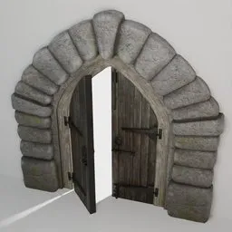 Medieval Double Door 10