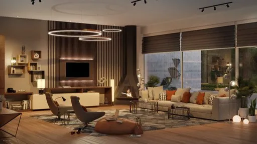 Modern winter Cozy Mood interior