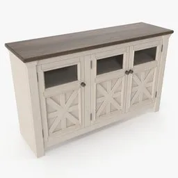 Tv Stand - Three Door
