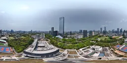 Highsky Building Glass Bluesky
