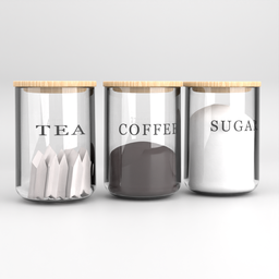 Coffee Tea Glass Container
