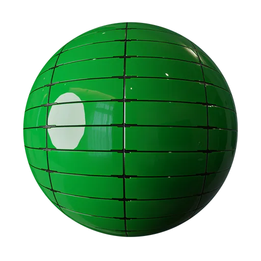 Green metal panel