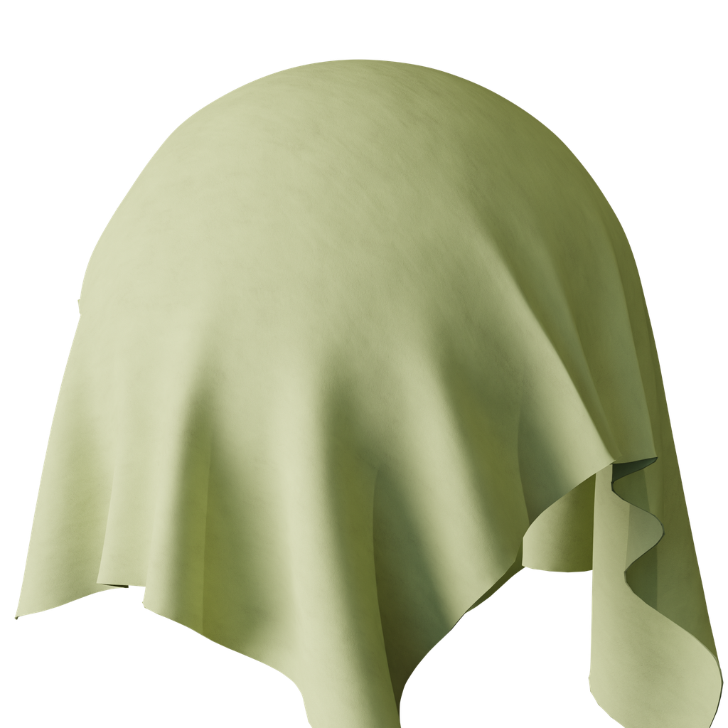 BlenderKit | Download the FREE Chartreuse Soft Suede Fabric material