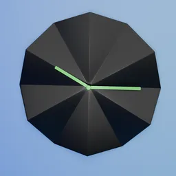 Delta Wall Clock – Minimal Design