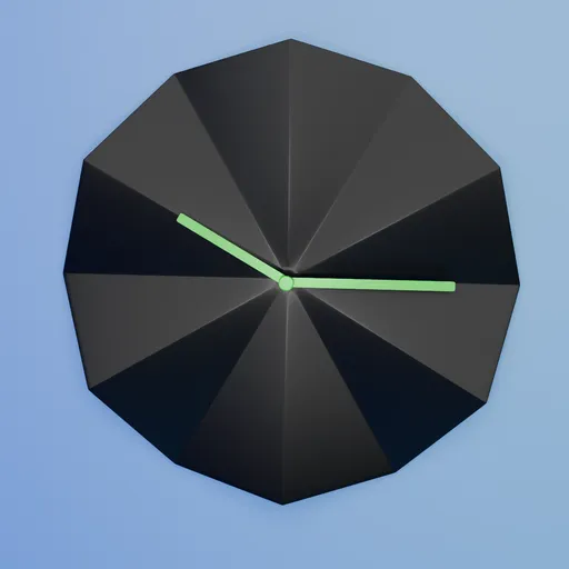 Delta Wall Clock – Minimal Design