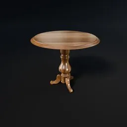 Vintage Round Table