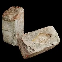 Stamped Clay Brick