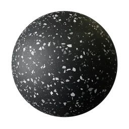 Absolute Black Terrazzo