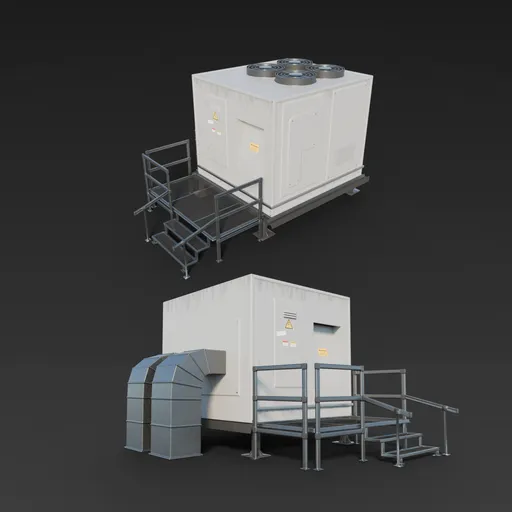 Small Air Conditioning Rooftop Unit HVAC