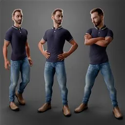Carlo - Realistic Male Character